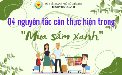(HCDC) - 04 nguyên tắc cần thực hiện trong “Mua sắm xanh”